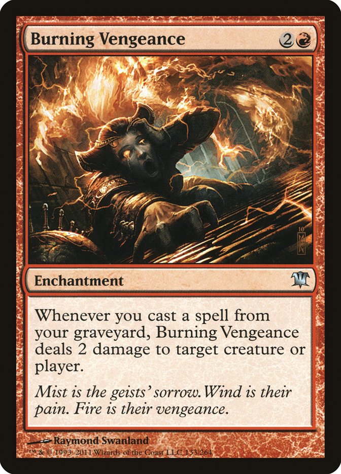 Burning Vengeance [Innistrad] | Clutch Gaming