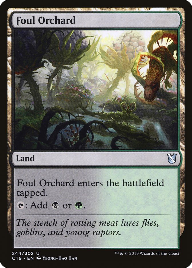 Foul Orchard [Commander 2019] | Clutch Gaming