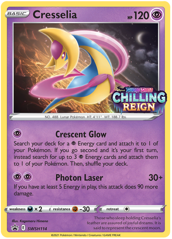 Cresselia (SWSH114) [Sword & Shield: Black Star Promos] | Clutch Gaming