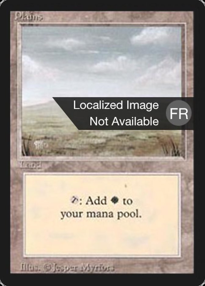 Plains (B) [Foreign Black Border] | Clutch Gaming