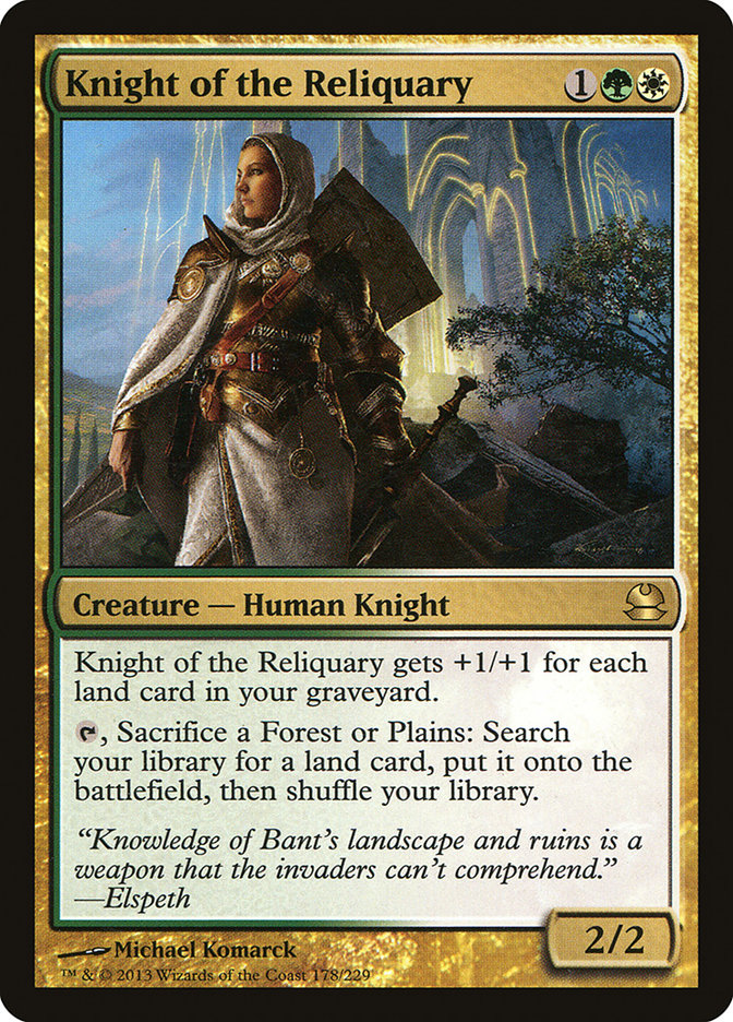 Knight of the Reliquary [Modern Masters] | Clutch Gaming