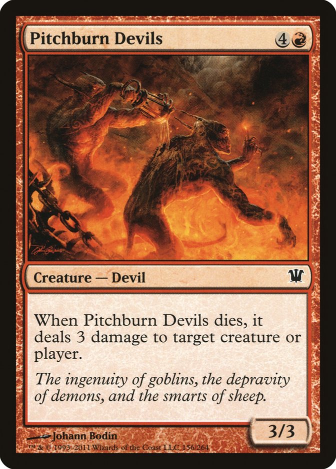 Pitchburn Devils [Innistrad] | Clutch Gaming