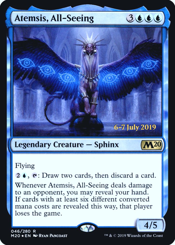 Atemsis, All-Seeing [Core Set 2020 Prerelease Promos] | Clutch Gaming