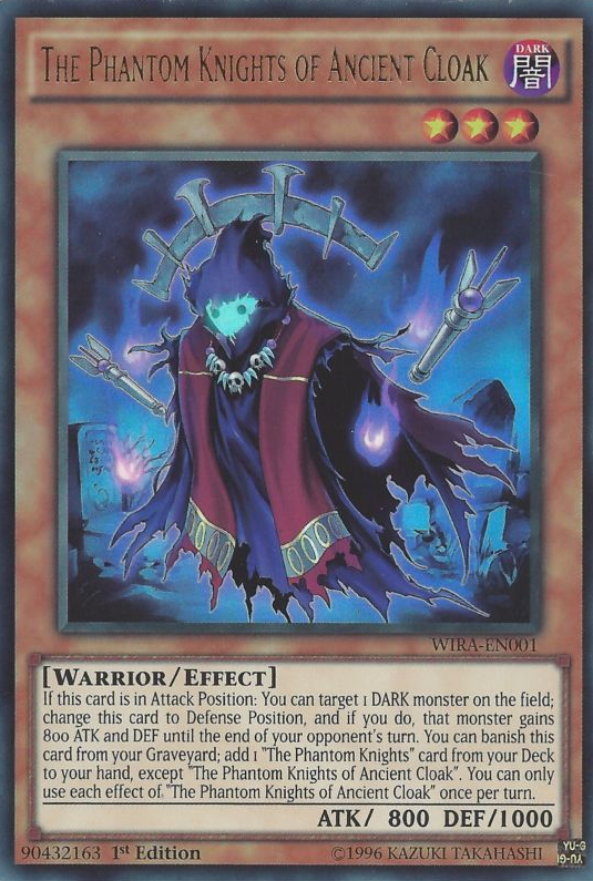 The Phantom Knights of Ancient Cloak [WIRA-EN001] Ultra Rare | Clutch Gaming