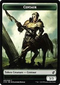 Centaur // Egg Double-Sided Token [Commander 2019 Tokens] | Clutch Gaming