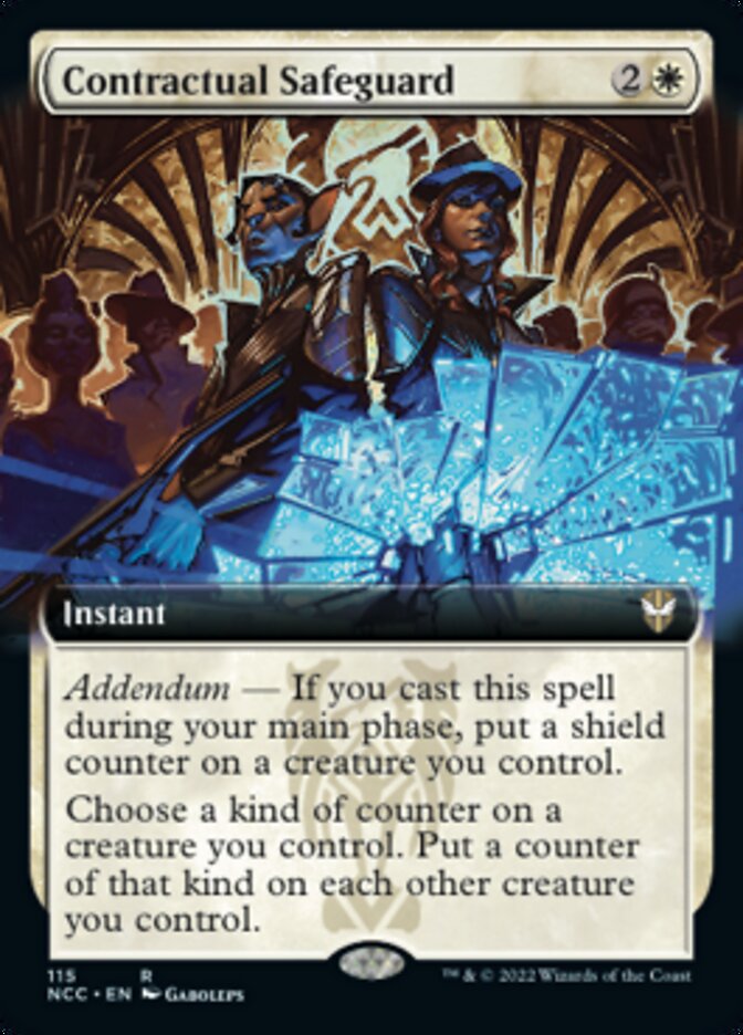 Contractual Safeguard (Extended Art) [Streets of New Capenna Commander] | Clutch Gaming