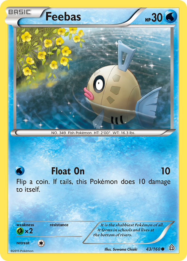 Feebas (43/160) [XY: Primal Clash] | Clutch Gaming