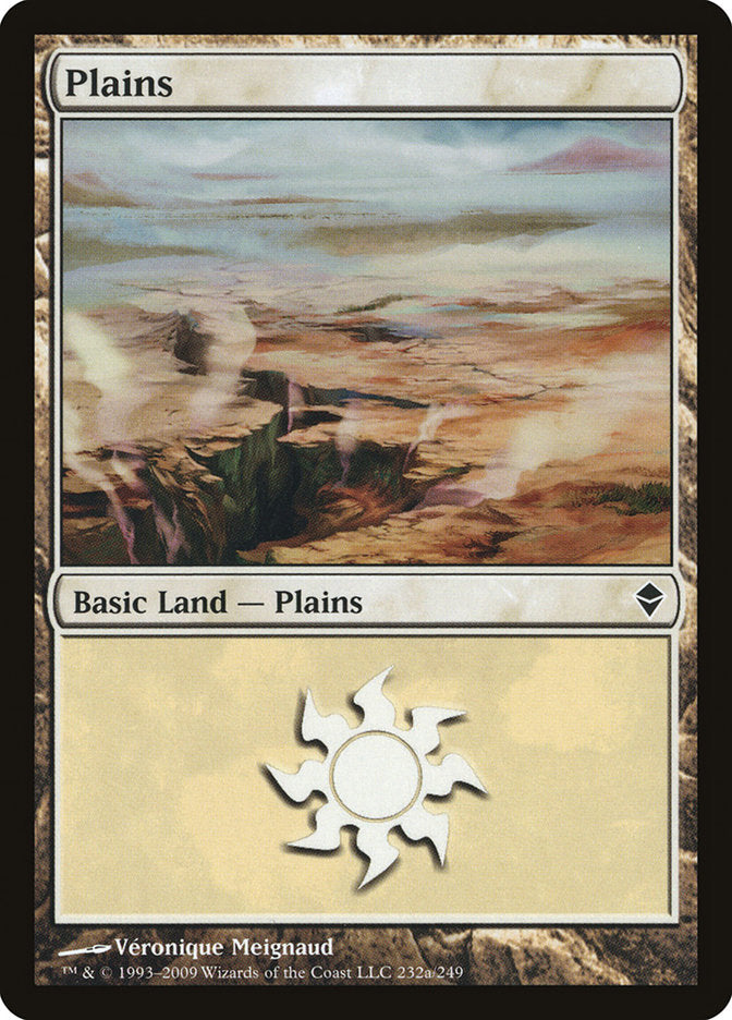 Plains (232a) [Zendikar] | Clutch Gaming