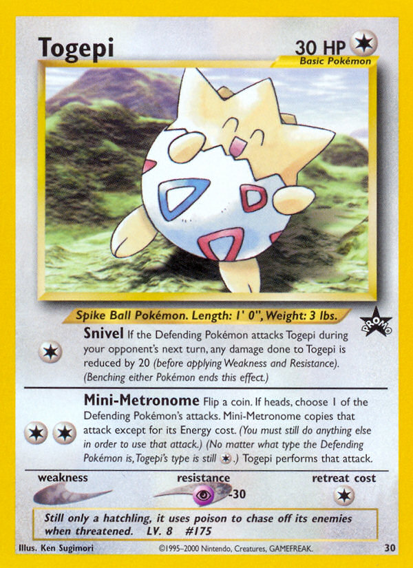 Togepi (30) [Wizards of the Coast: Black Star Promos] | Clutch Gaming