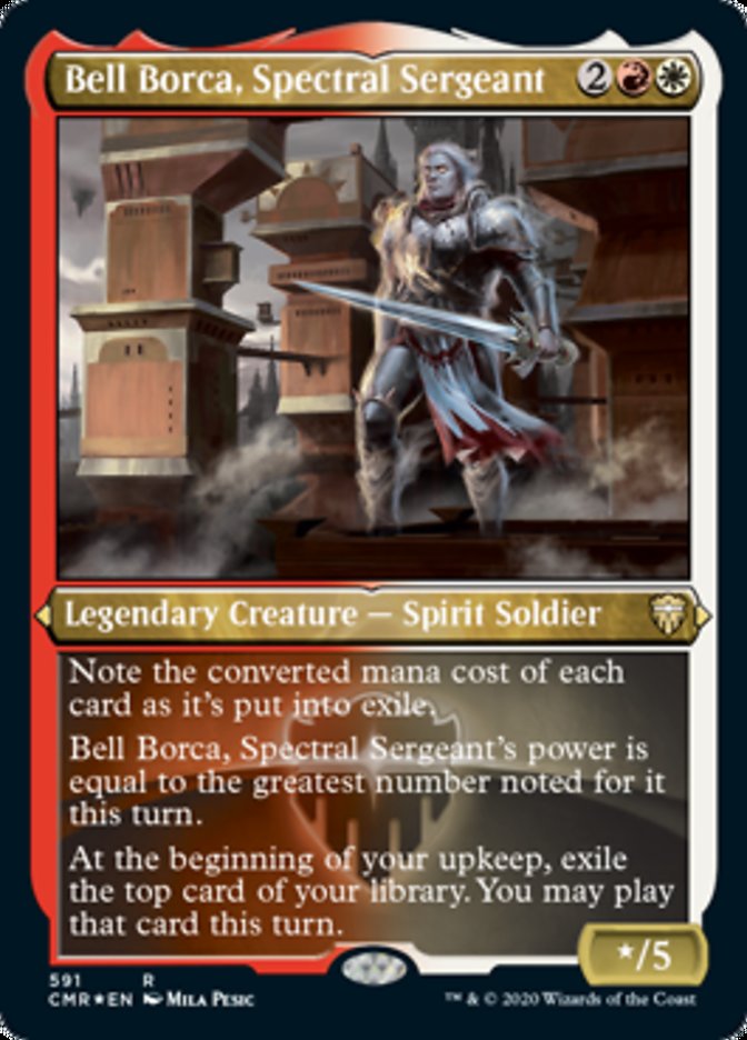 Bell Borca, Spectral Sergeant (Etched) [Commander Legends] | Clutch Gaming