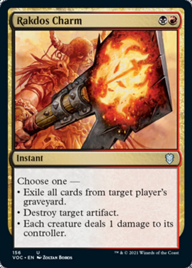 Rakdos Charm [Innistrad: Crimson Vow Commander] | Clutch Gaming