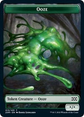 Ooze // Wurm (030) Double-Sided Token [Double Masters Tokens] | Clutch Gaming