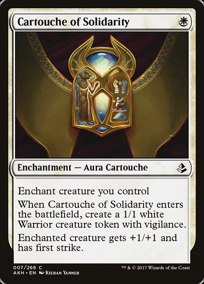 Cartouche of Solidarity [Amonkhet] | Clutch Gaming