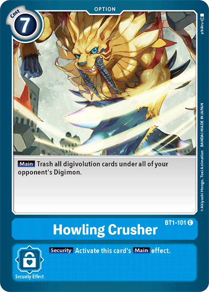 Howling Crusher [BT1-101] [Release Special Booster Ver.1.5] | Clutch Gaming