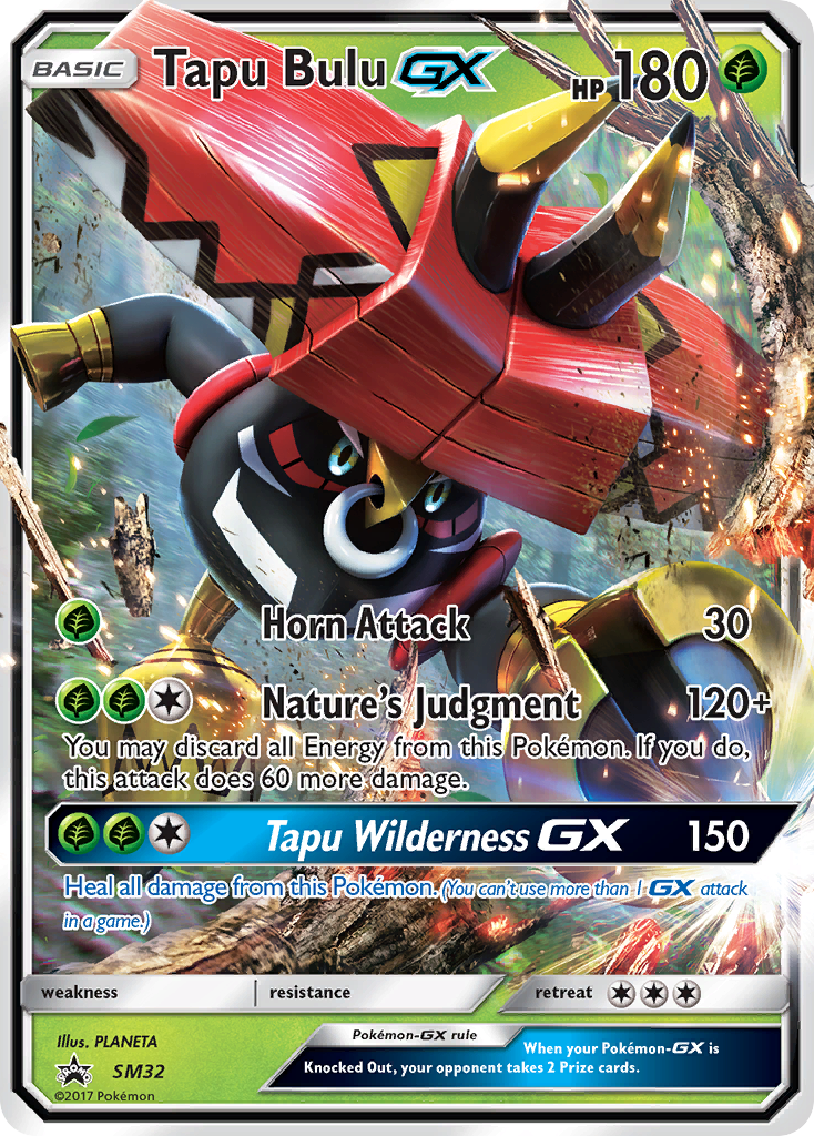 Tapu Bulu GX (SM32) [Sun & Moon: Black Star Promos] | Clutch Gaming