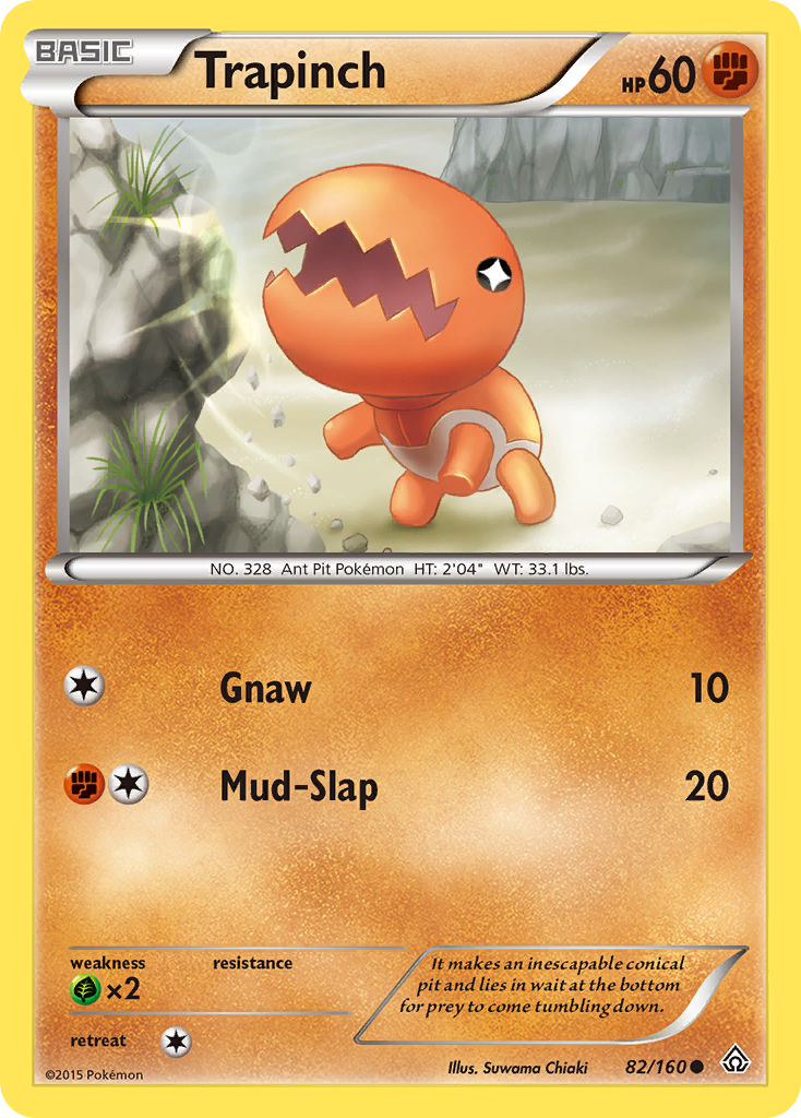 Trapinch (82/160) [XY: Primal Clash] | Clutch Gaming