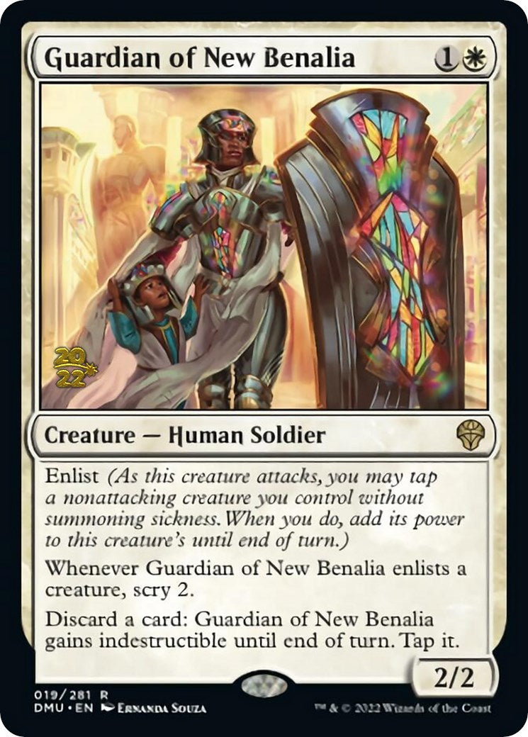 Guardian of New Benalia [Dominaria United Prerelease Promos] | Clutch Gaming