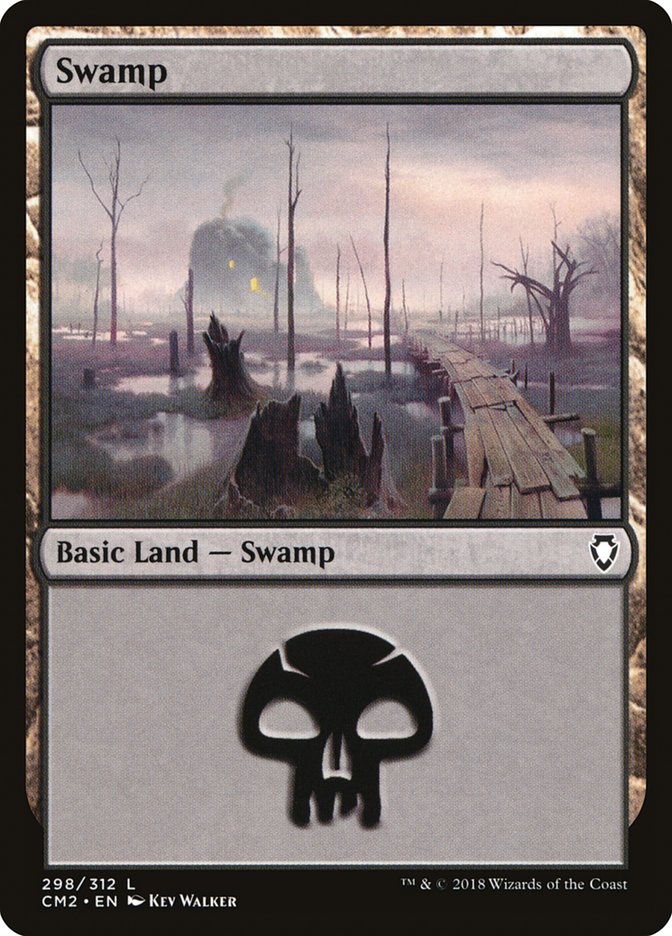 Swamp (298) [Commander Anthology Volume II] | Clutch Gaming