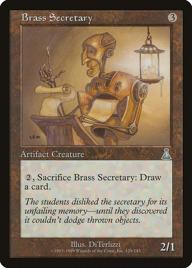 Brass Secretary [Urza's Destiny] | Clutch Gaming