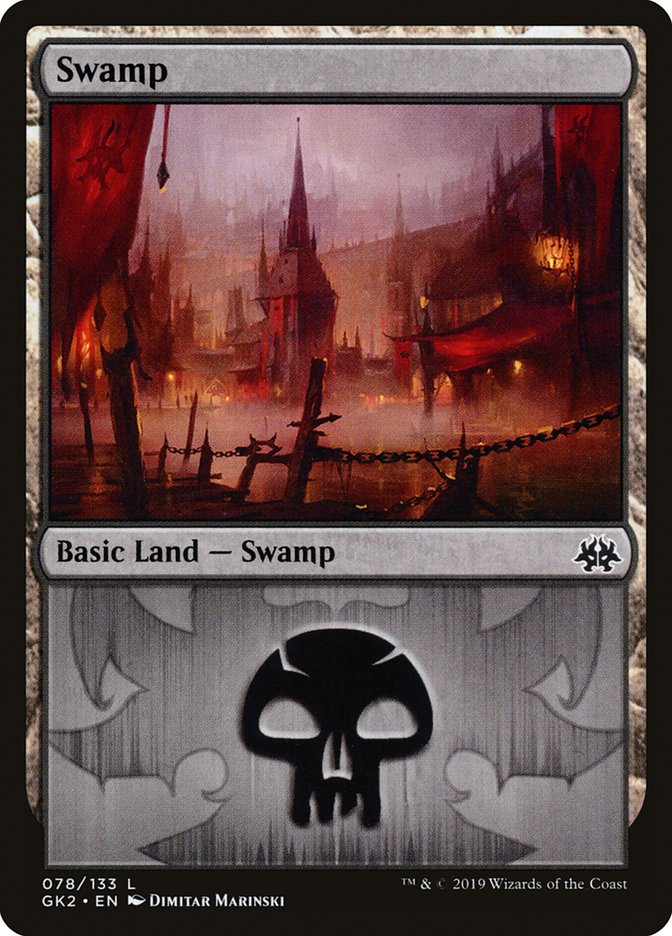 Swamp (78) [Ravnica Allegiance Guild Kit] | Clutch Gaming