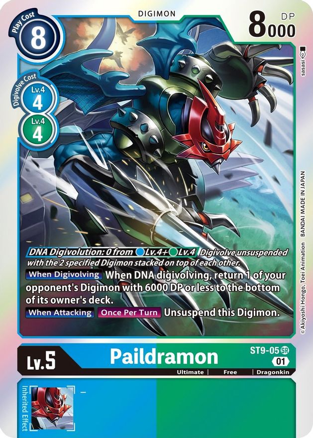 Paildramon [ST9-05] [Starter Deck: Ultimate Ancient Dragon] | Clutch Gaming