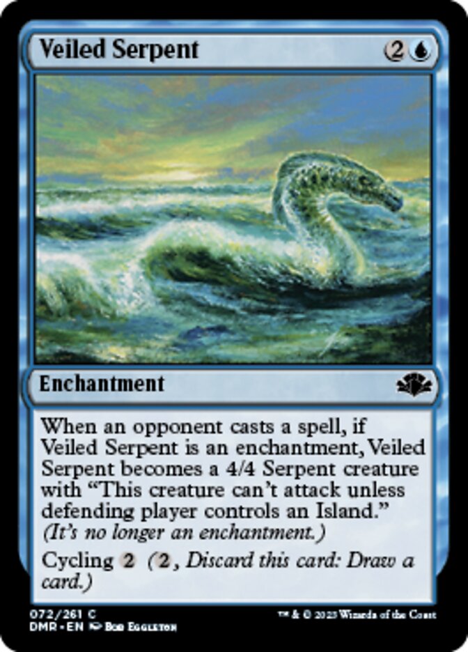 Veiled Serpent [Dominaria Remastered] | Clutch Gaming