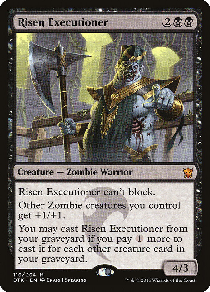 Risen Executioner [Dragons of Tarkir] | Clutch Gaming