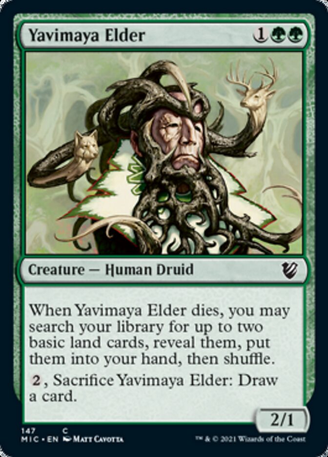 Yavimaya Elder [Innistrad: Midnight Hunt Commander] | Clutch Gaming