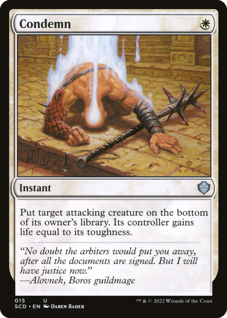 Condemn [Starter Commander Decks] | Clutch Gaming