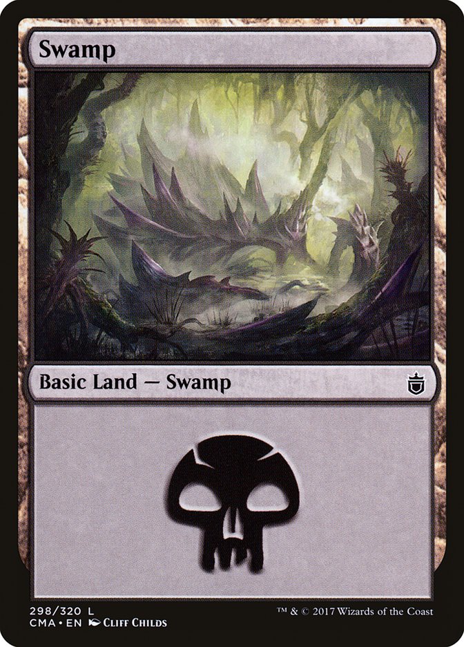 Swamp (298) [Commander Anthology] | Clutch Gaming