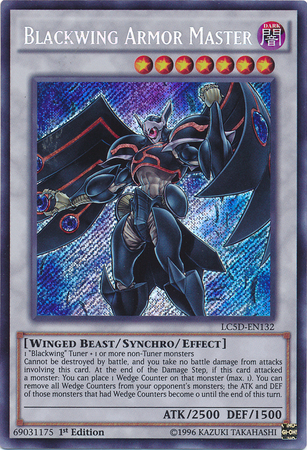 Blackwing Armor Master [LC5D-EN132] Secret Rare | Clutch Gaming