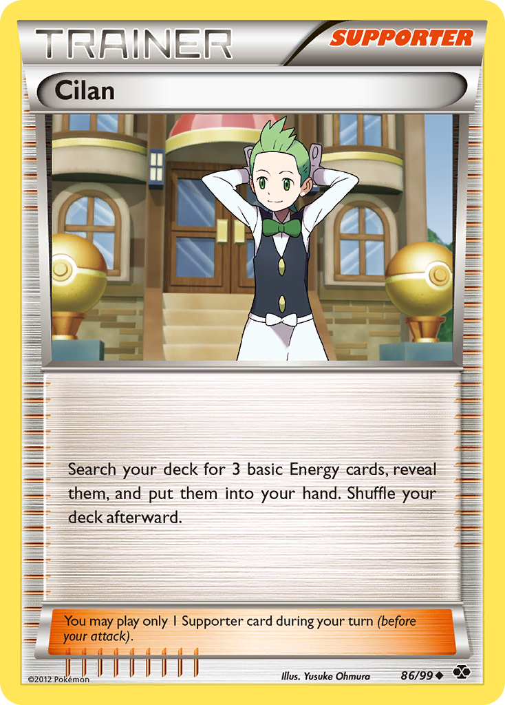 Cilan (86/99) [Black & White: Next Destinies] | Clutch Gaming