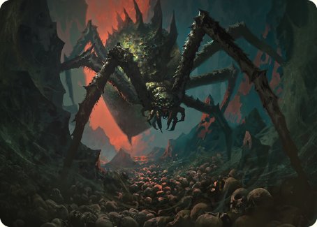 Shelob, Child of Ungoliant Art Card [The Lord of the Rings: Tales of Middle-earth Art Series] | Clutch Gaming