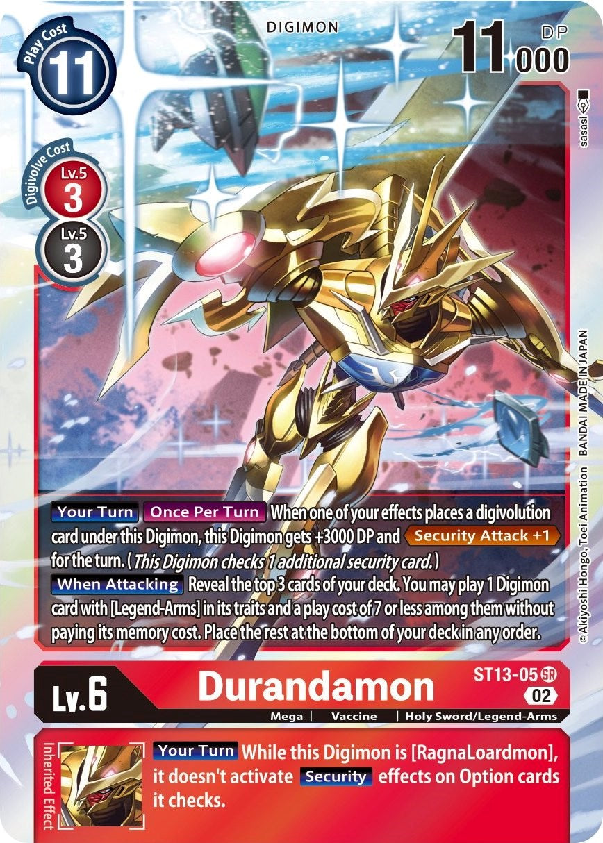 Durandamon [ST13-05] [Starter Deck: Ragnaloardmon] | Clutch Gaming