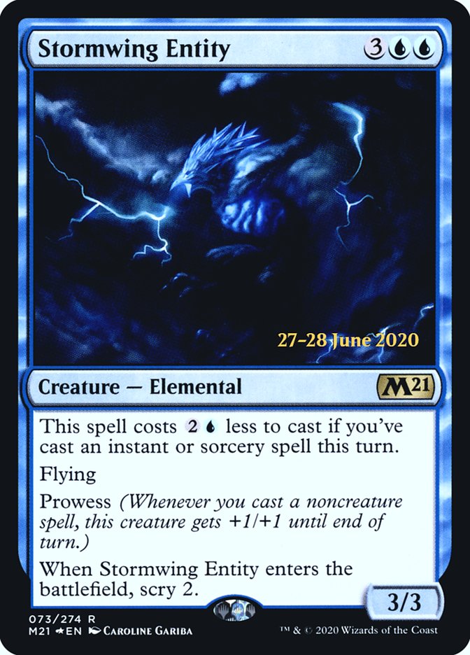 Stormwing Entity [Core Set 2021 Prerelease Promos] | Clutch Gaming