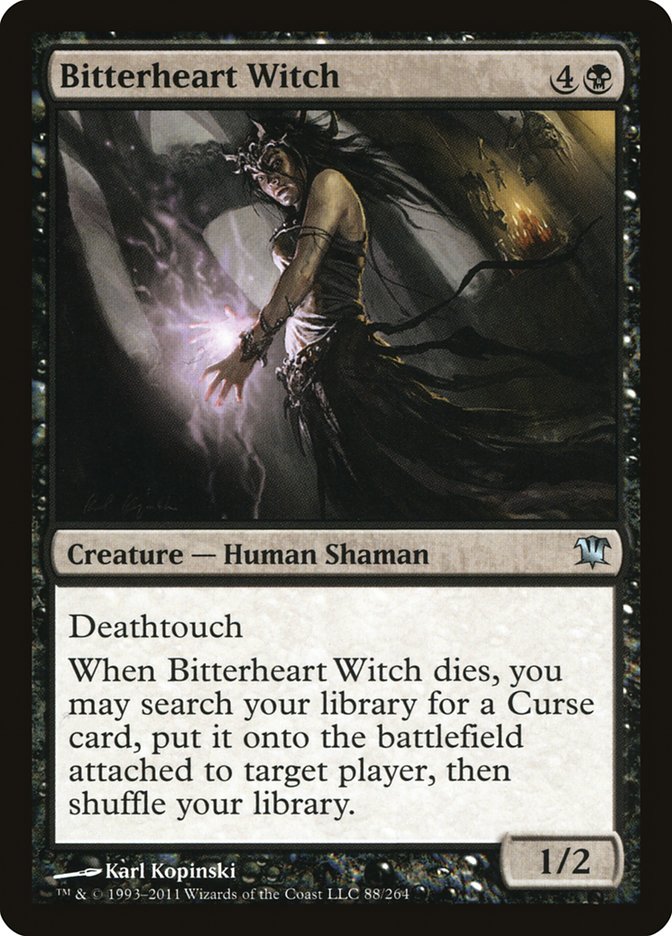 Bitterheart Witch [Innistrad] | Clutch Gaming