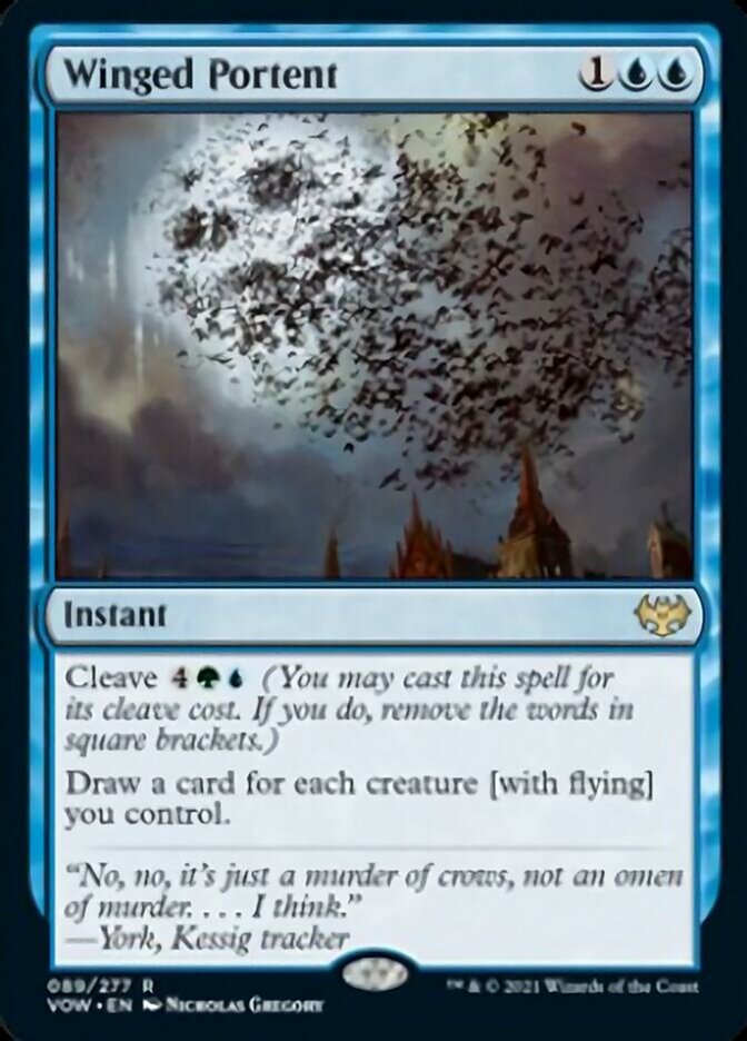 Winged Portent [Innistrad: Crimson Vow] | Clutch Gaming