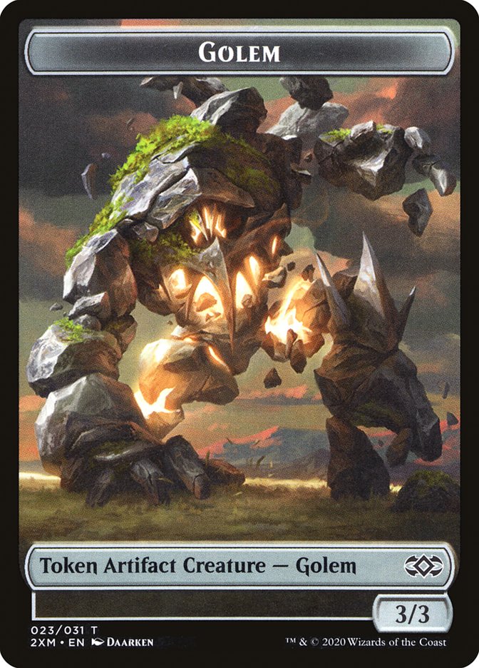 Golem Token [Double Masters Tokens] | Clutch Gaming