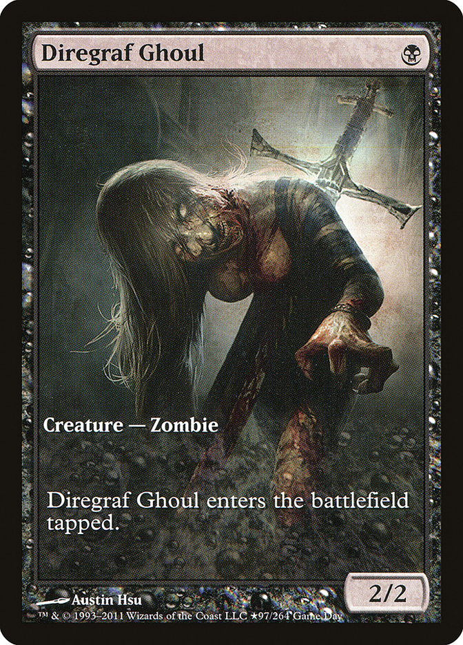 Diregraf Ghoul (Game Day) [Innistrad Promos] | Clutch Gaming