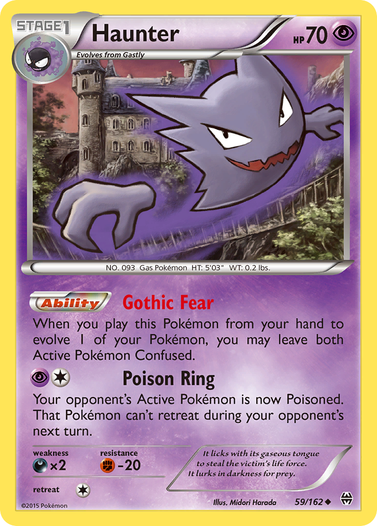 Haunter (59/162) [XY: BREAKthrough] | Clutch Gaming