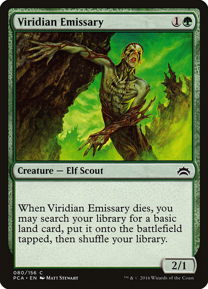 Viridian Emissary [Planechase Anthology] | Clutch Gaming