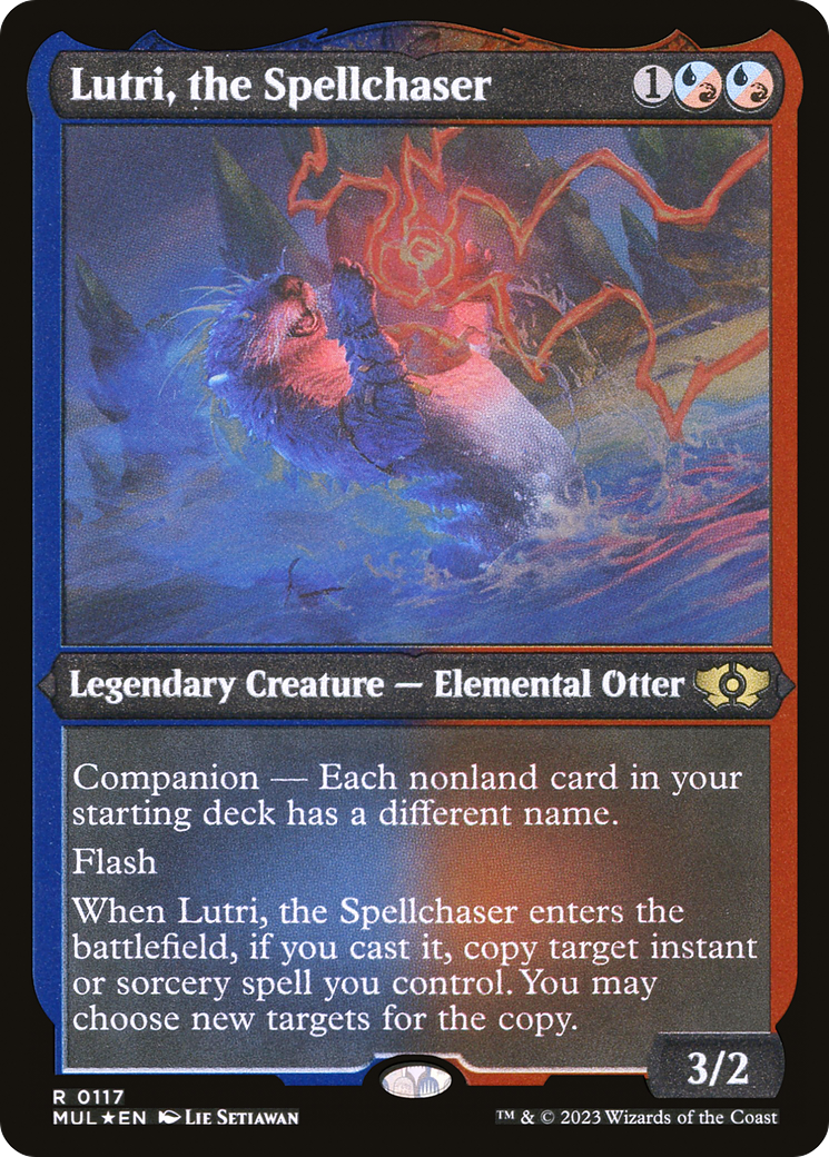 Lutri, the Spellchaser (Foil Etched) [Multiverse Legends] | Clutch Gaming