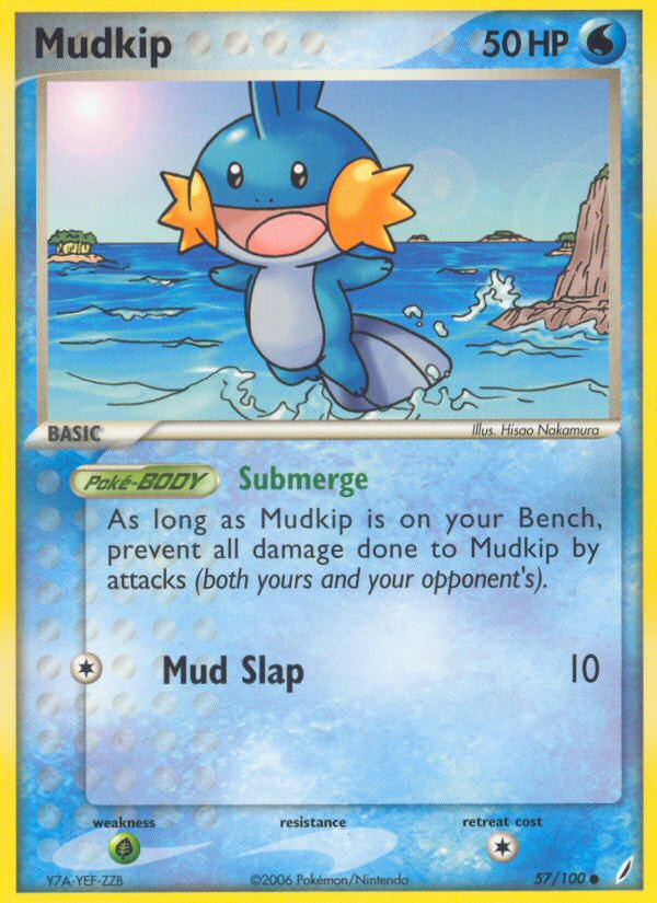 Mudkip (57/100) [EX: Crystal Guardians] | Clutch Gaming