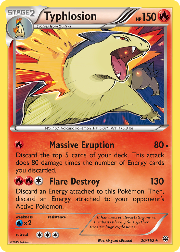 Typhlosion (20/162) [XY: BREAKthrough] | Clutch Gaming