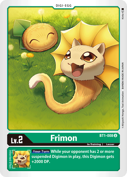 Frimon [BT1-008] [Release Special Booster Ver.1.0] | Clutch Gaming