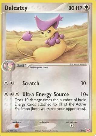 Delcatty (3/10) [EX: Trainer Kit - Latias] | Clutch Gaming