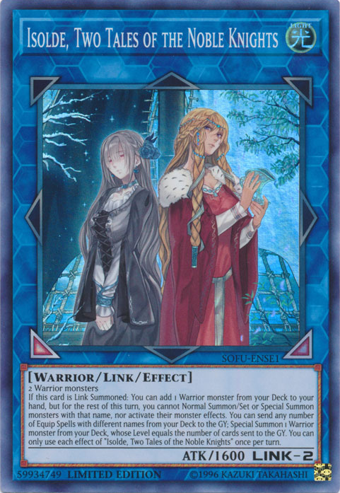 Isolde, Two Tales of the Noble Knights [SOFU-ENSE1] Super Rare | Clutch Gaming