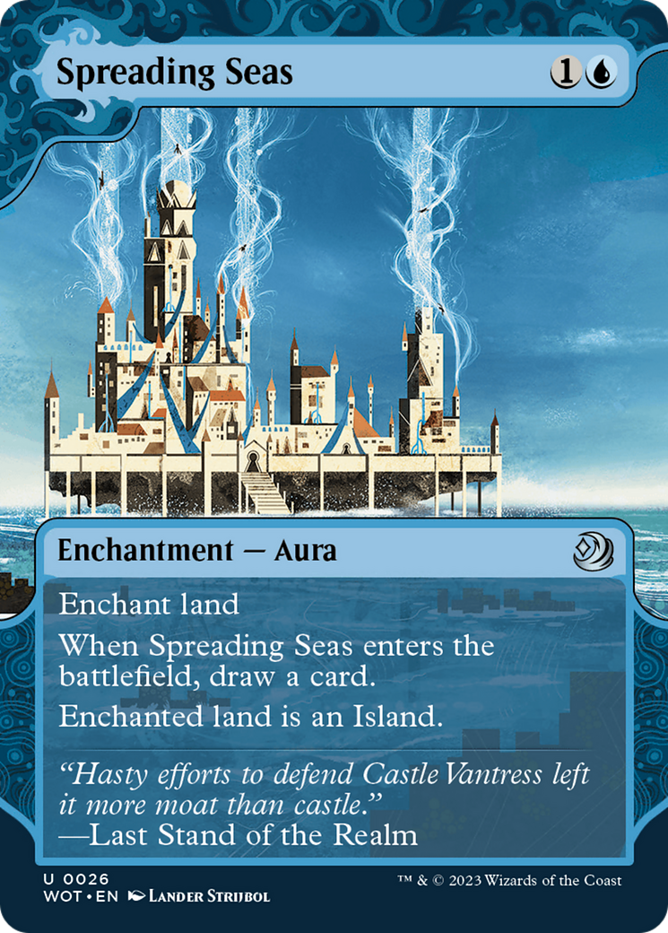 Spreading Seas [Wilds of Eldraine: Enchanting Tales] | Clutch Gaming