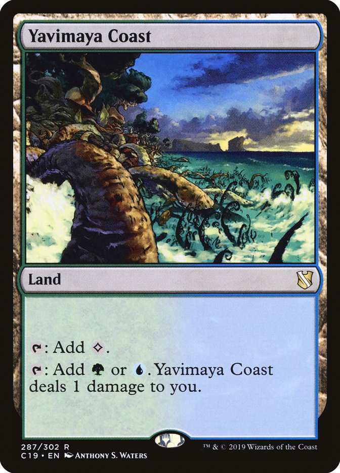 Yavimaya Coast [Commander 2019] | Clutch Gaming