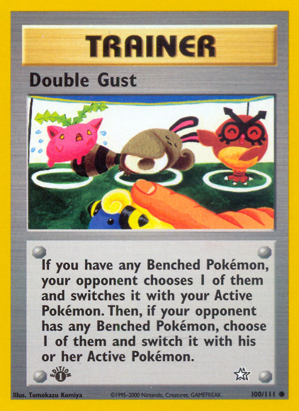 Double Gust (100/111) [Neo Genesis 1st Edition] | Clutch Gaming